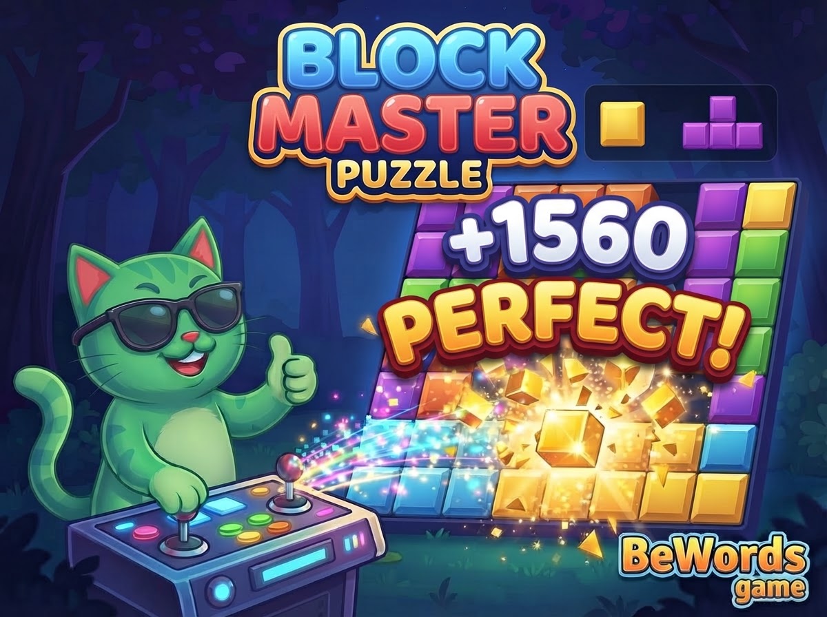 Боб играет в Block Master